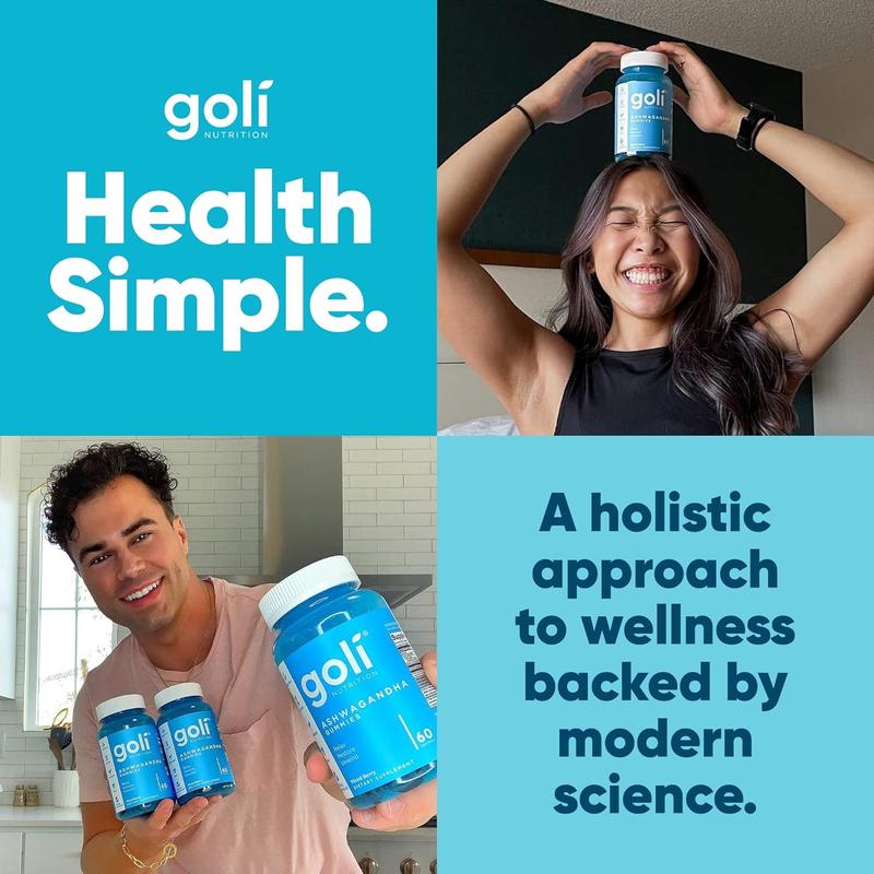 Goli Ashwagandha & Vitamin D Gummy - Mixed Berry