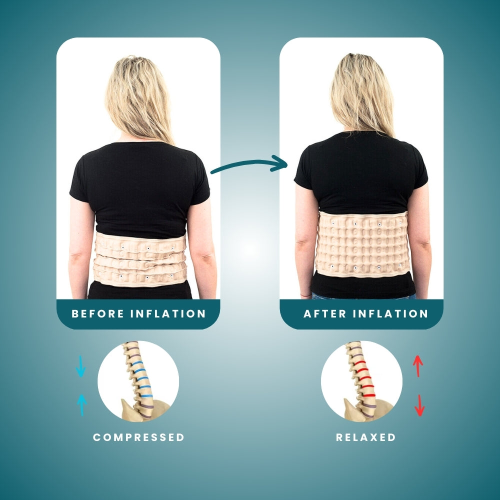 Decompression and Back Support Belt