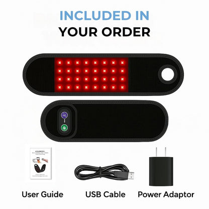 Red Light Therapy Hand Massager