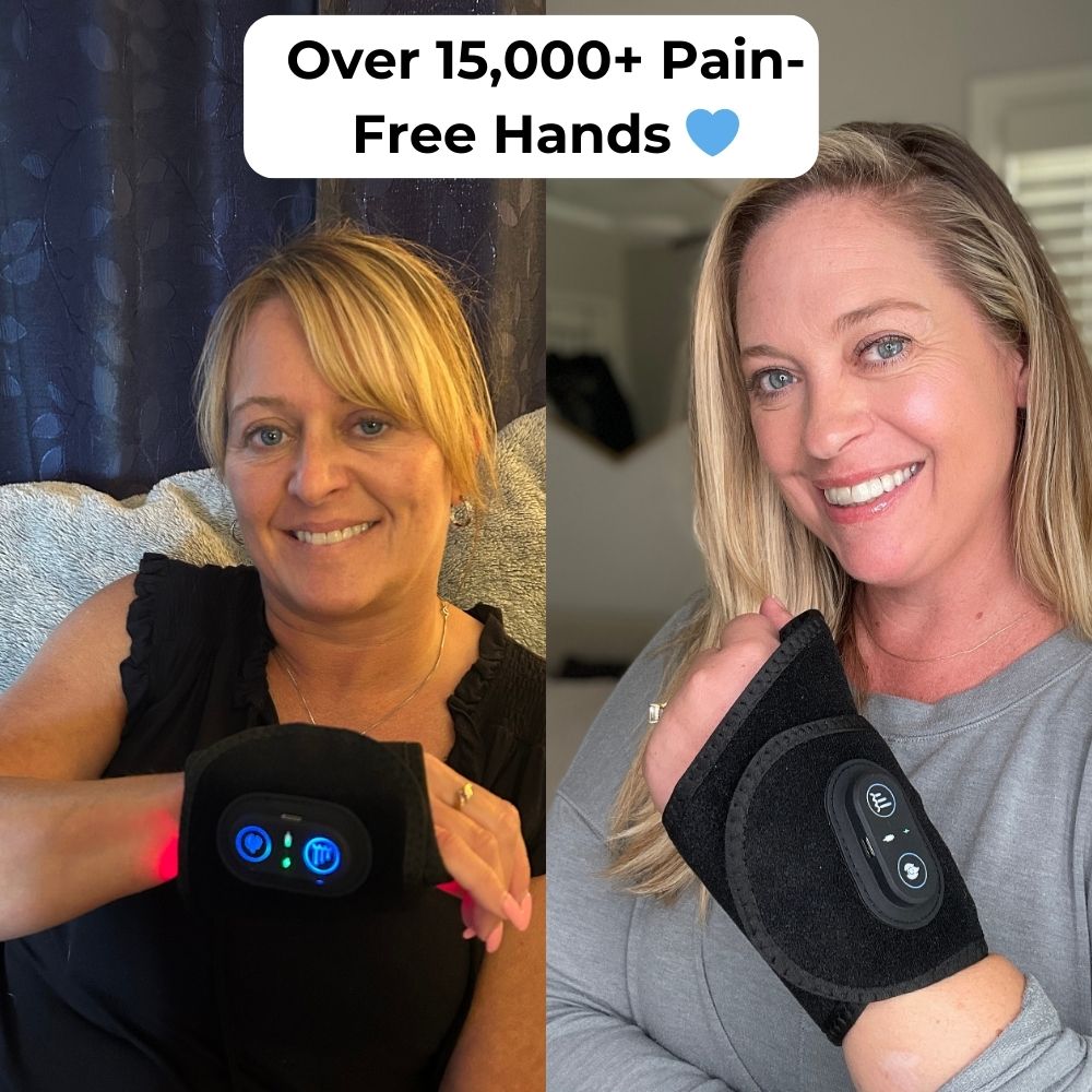 Red Light Therapy Hand Massager
