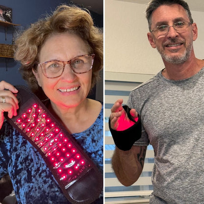 Red Light Therapy Hand Massager