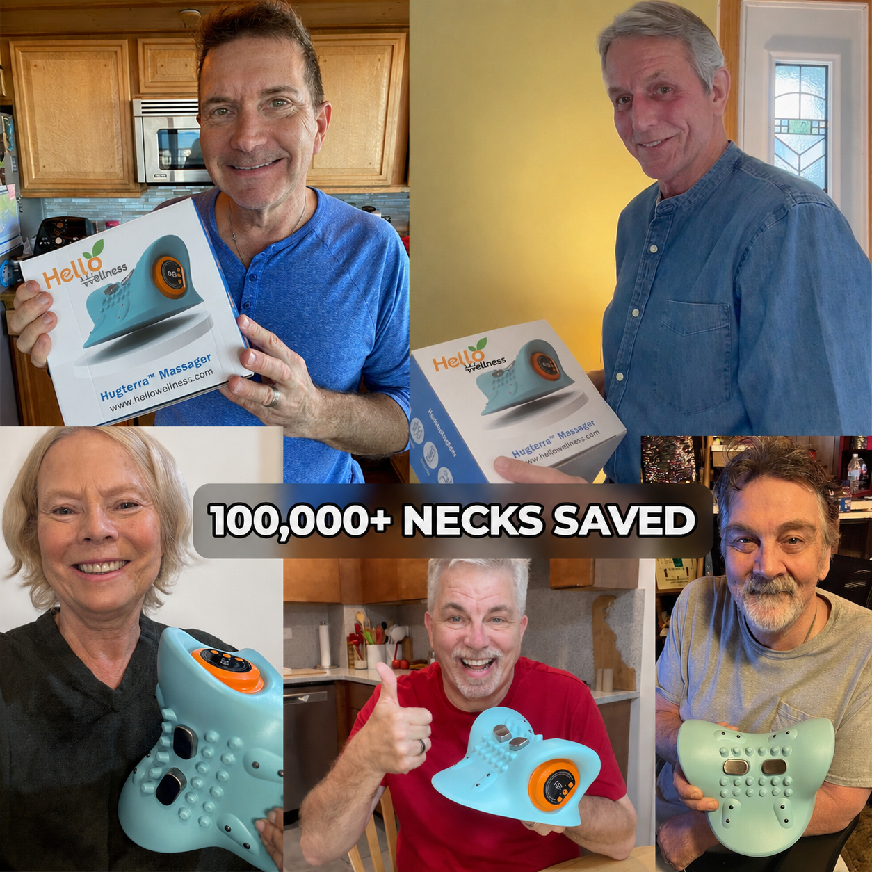 Multi-functional Neck Massage Pillow
