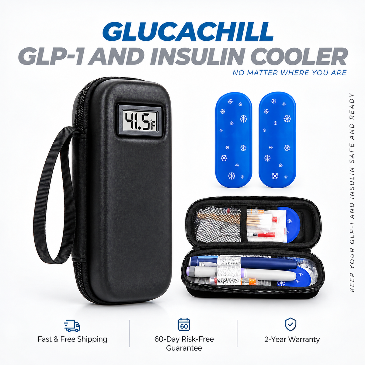 Insulin Cooling Travel Case