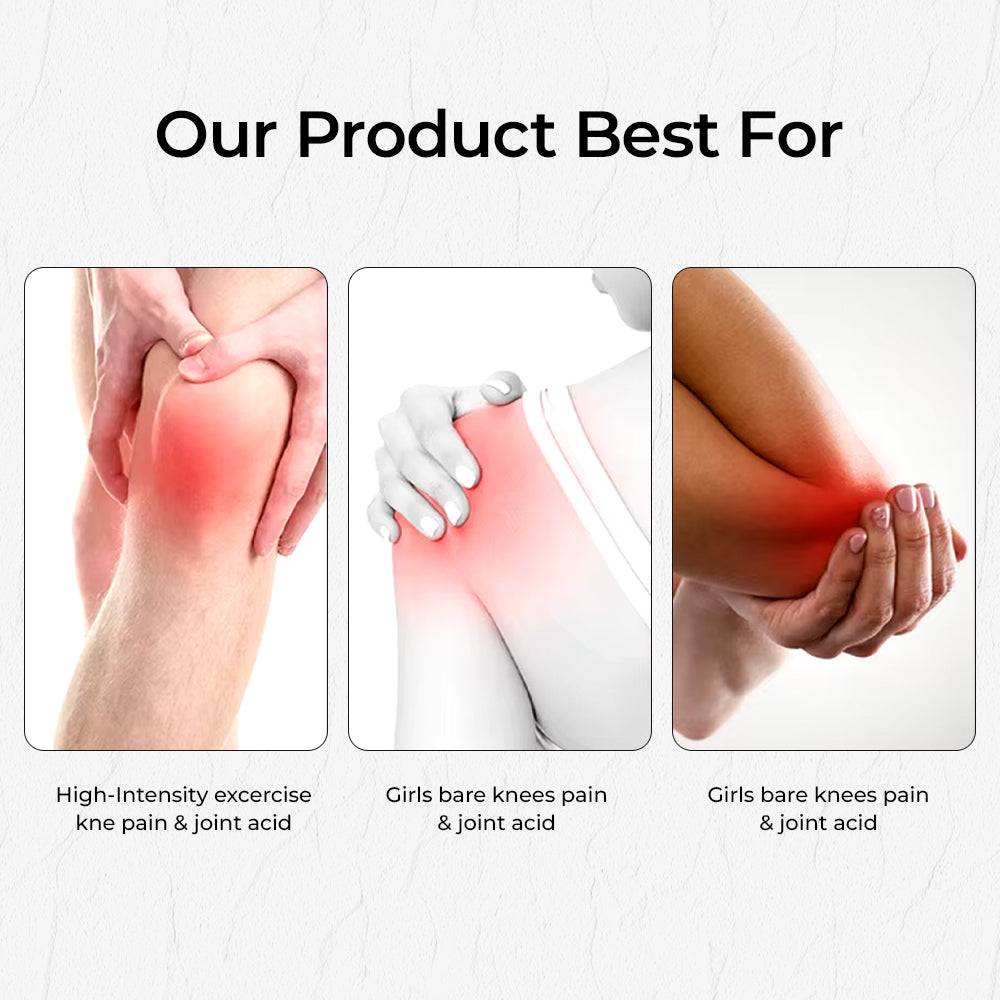 Purple Knee Massager Device