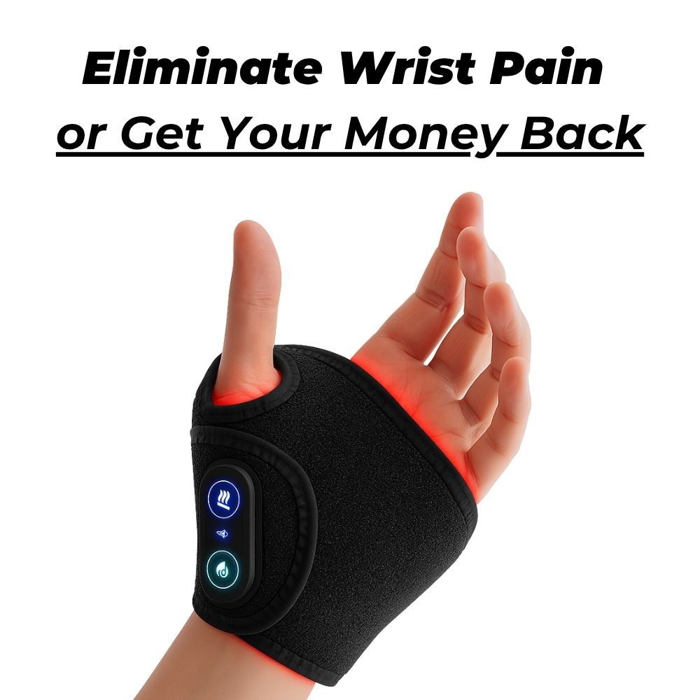Red Light Therapy Hand Massager