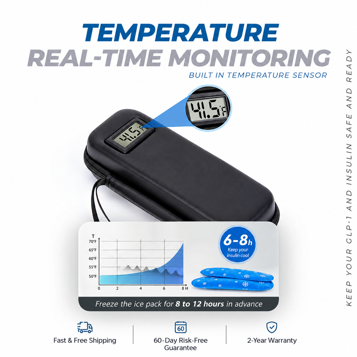 Insulin Cooling Travel Case