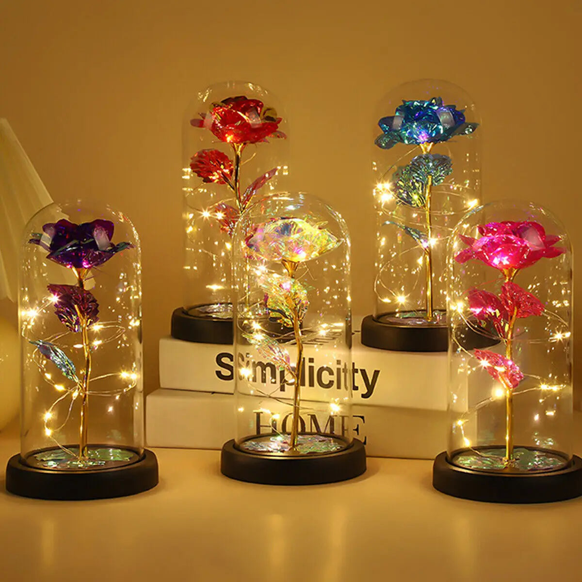 EternalGlow Rose Dome