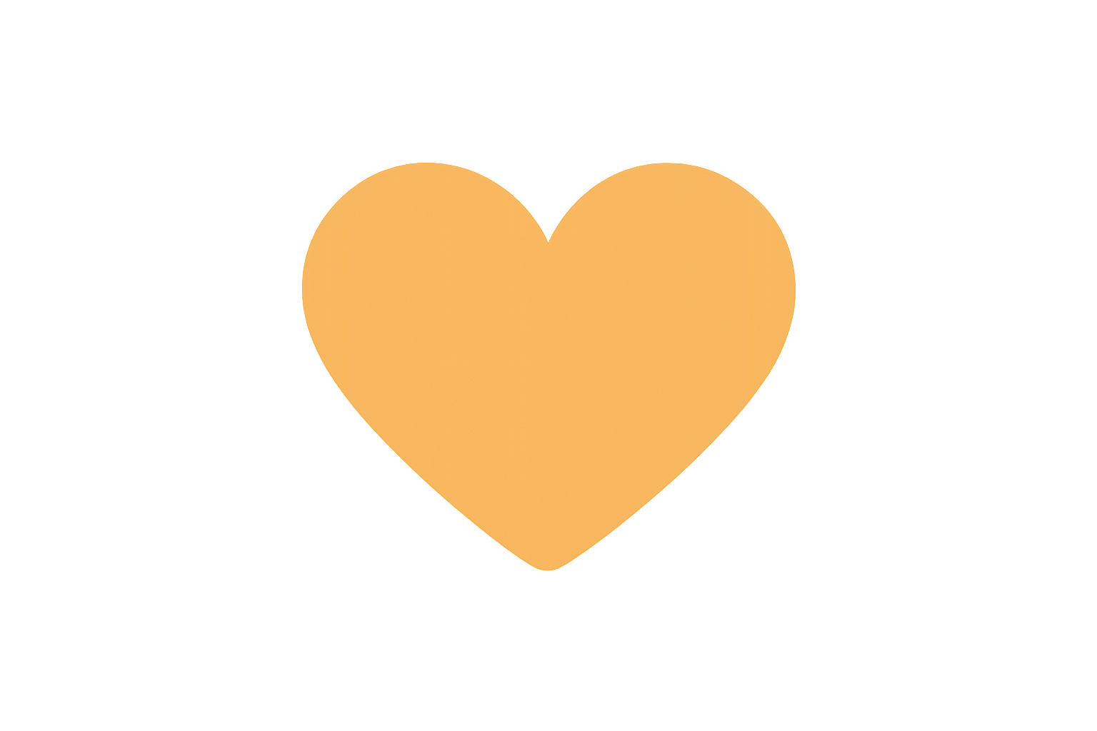 I need icon of heart in F4A261 this color code