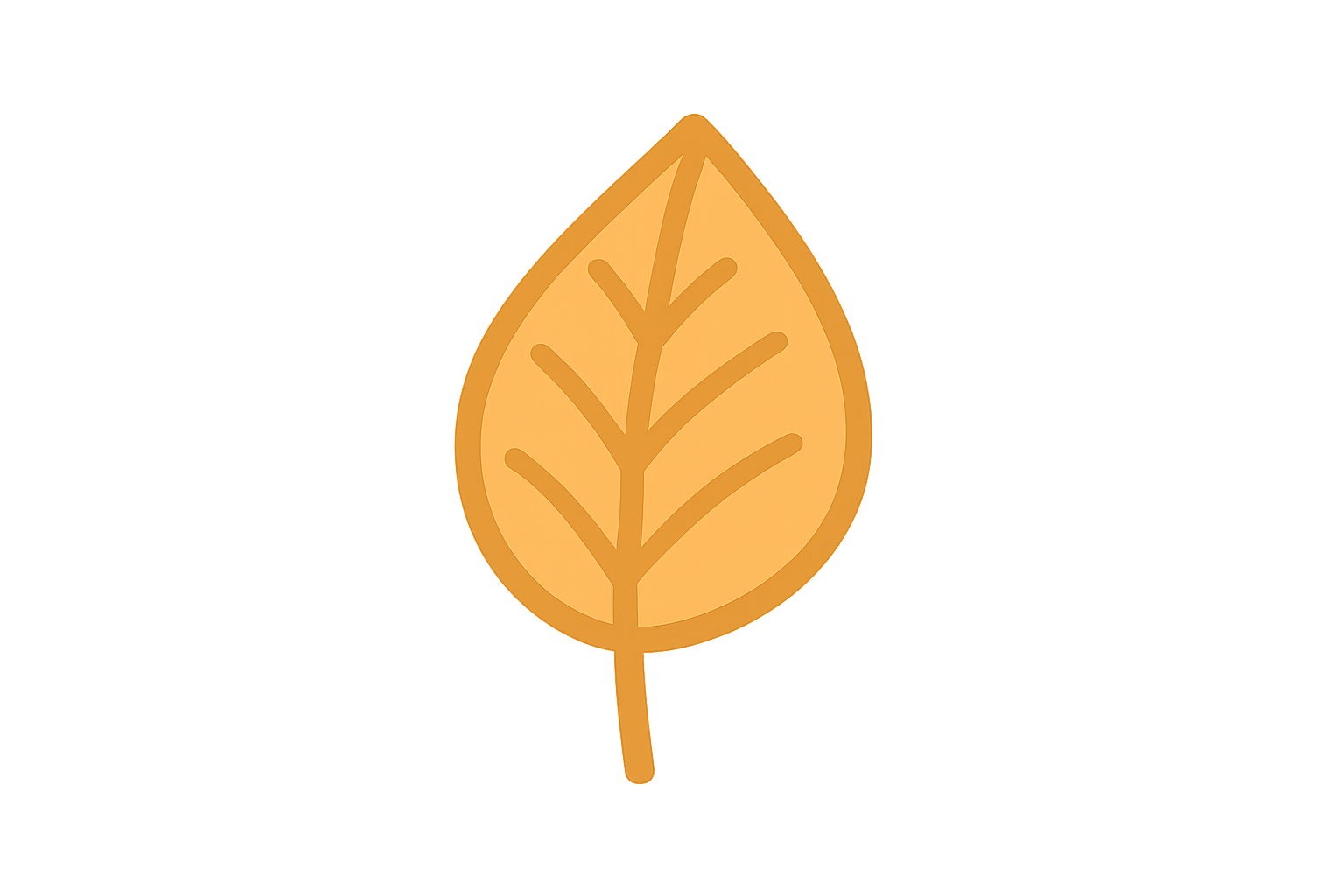 I need icon of leaf in F4A261 this color code