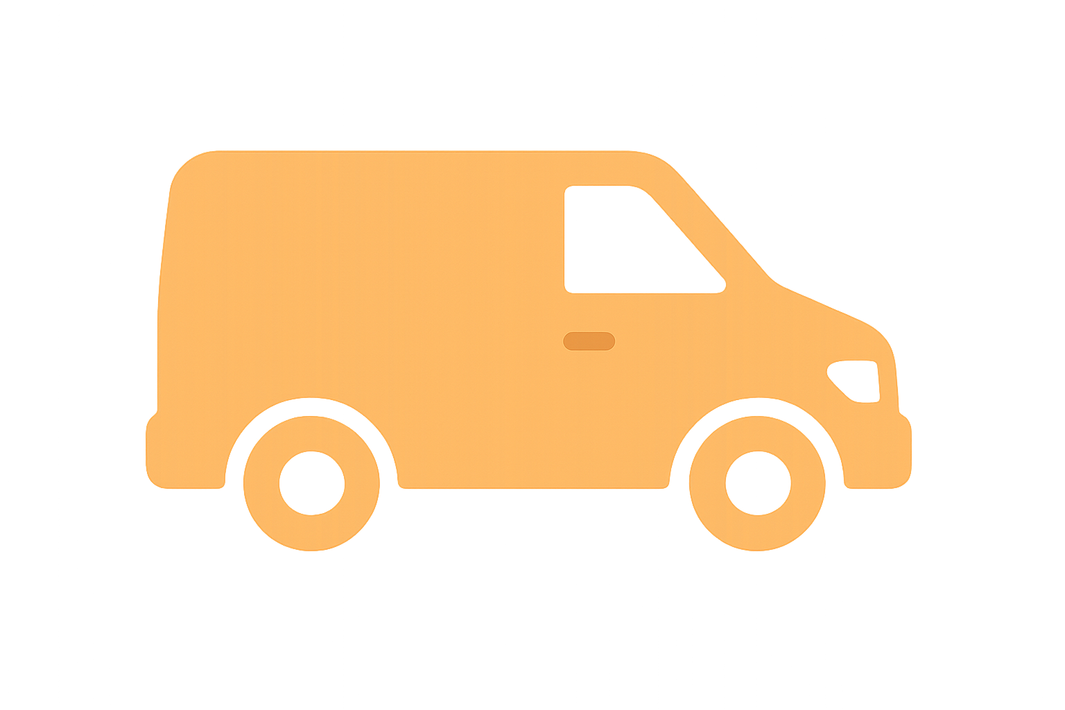I need icon of van in F4A261 this color 