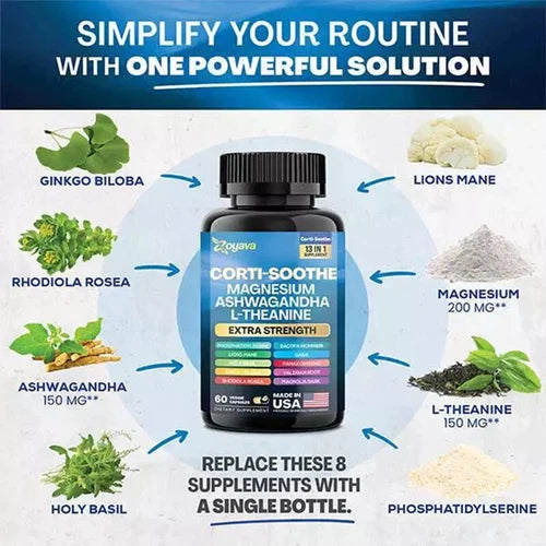 Corti-soothe Magnesium Ashwagandha L-theanine