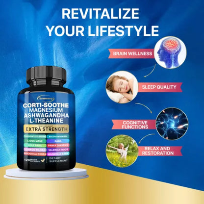 Corti-soothe Magnesium Ashwagandha L-theanine